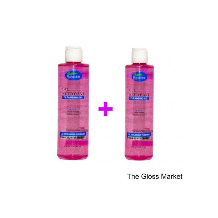 Phytamine PhytamineE Pack de 2x250 ml gel nettoyant pour peaux sèches et sensibles