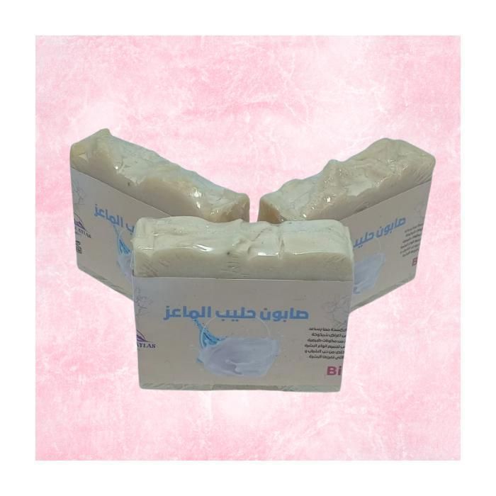 Savon Naturel au Lait de Chèvre – Hydratant & Adoucissant  1 pis