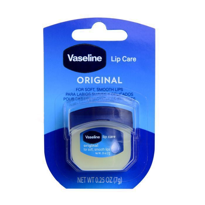 Soin des lèvres - VASELINE - Mini baume à lèvres original - 7g - Adoucit - Apaise