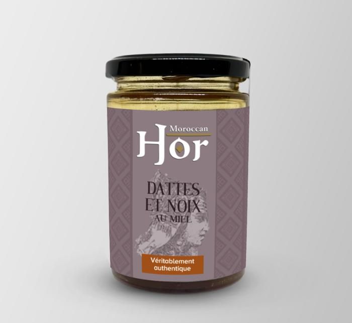 DATTES & NOIX AU MIEL 400 g