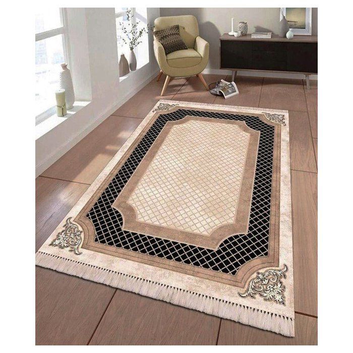 Tapis moderne - Meublin - SULTAN - 160x230 cm - Anti-tache - Base antidérapante en latex