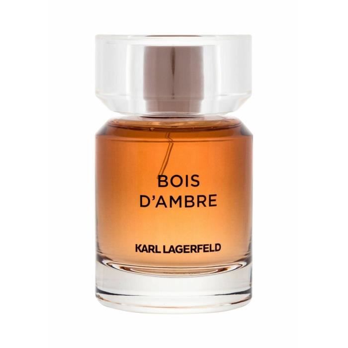 Eau de Toilette - Karl Lagerfeld - Bois D'ambre - 50ml - Oriental - Ambré - Gourmand