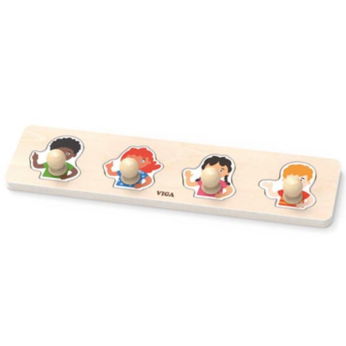 Viga - Puzzle 4 types de peau -