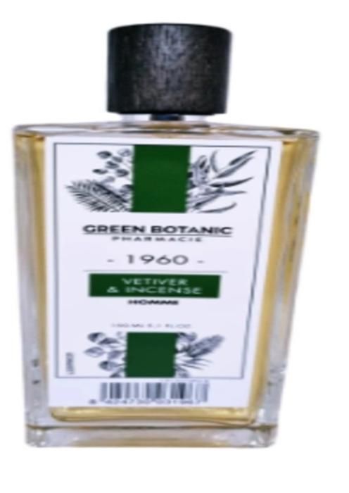 GREEN BOTANIC EAU DE TOILETTE HOMME VETIVER & INC