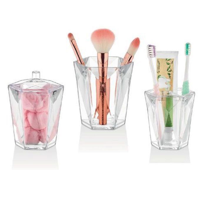 Organisateur de beauté en 3 tiroirs,boîte de rangement maquillage