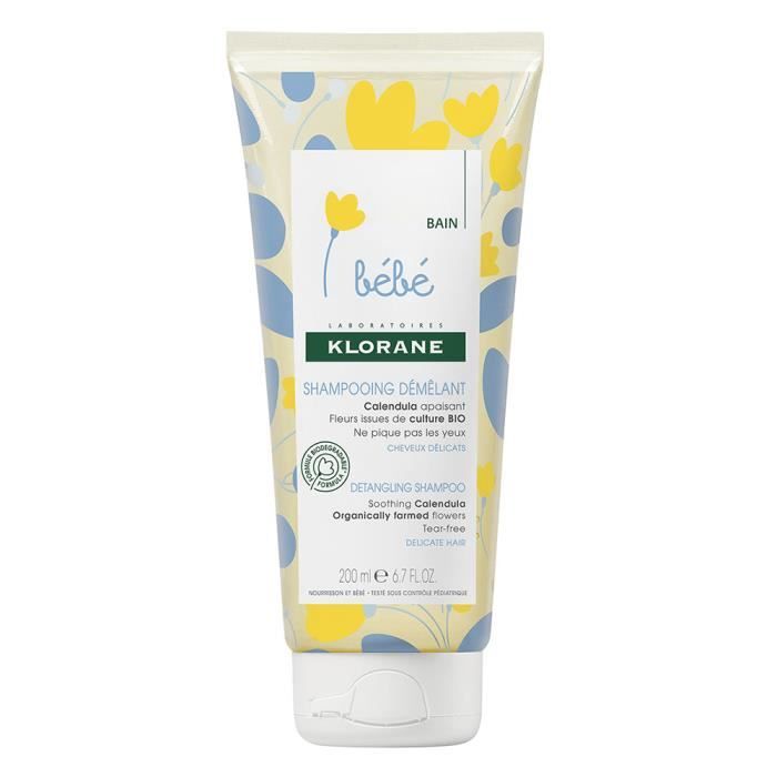 KLORANE BEBE SHAMPOOING DEMELANT 200ML