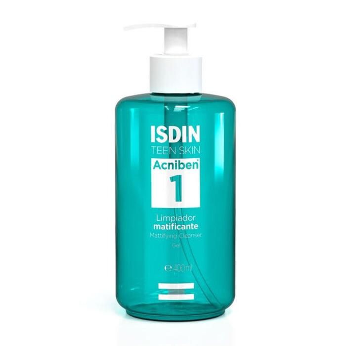 Gel nettoyant - ISDIN - Acniben - 400 ML - Peaux grasses - Matifiant