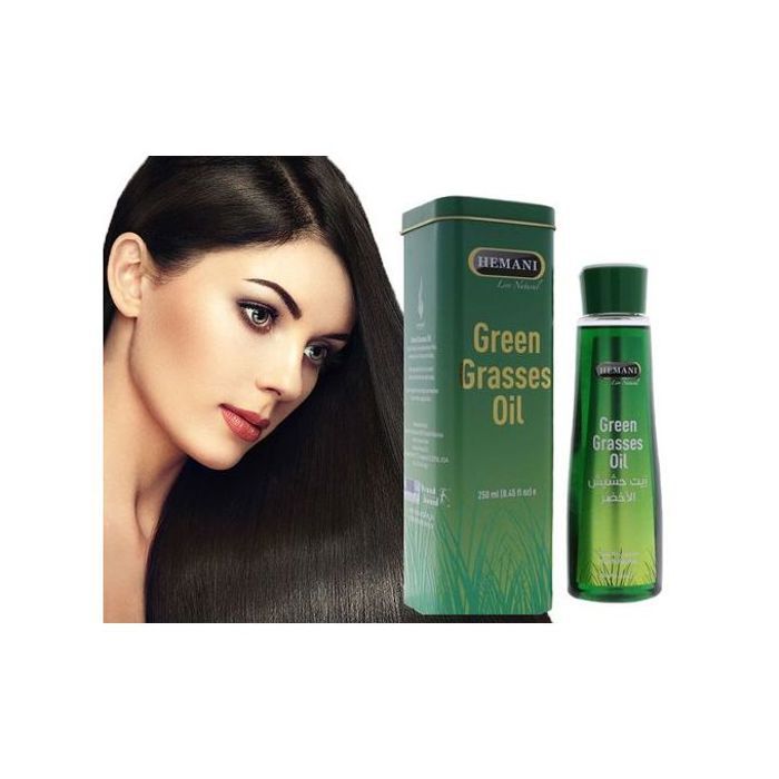Hemani Huile de Chanvre Vert 250ml Original Grand Anti Chute Perte Cheveux