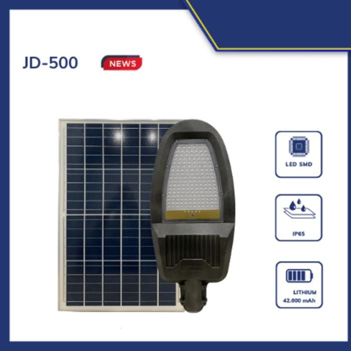 Lampadaire 500W solaire PREMIUM QUALITY