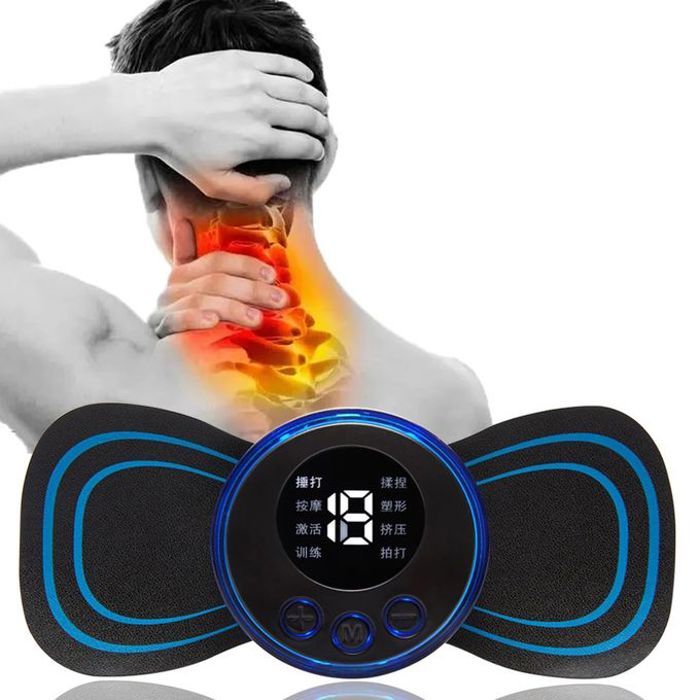 Mini appareil de massage électrique, portable, masseur à impulsion