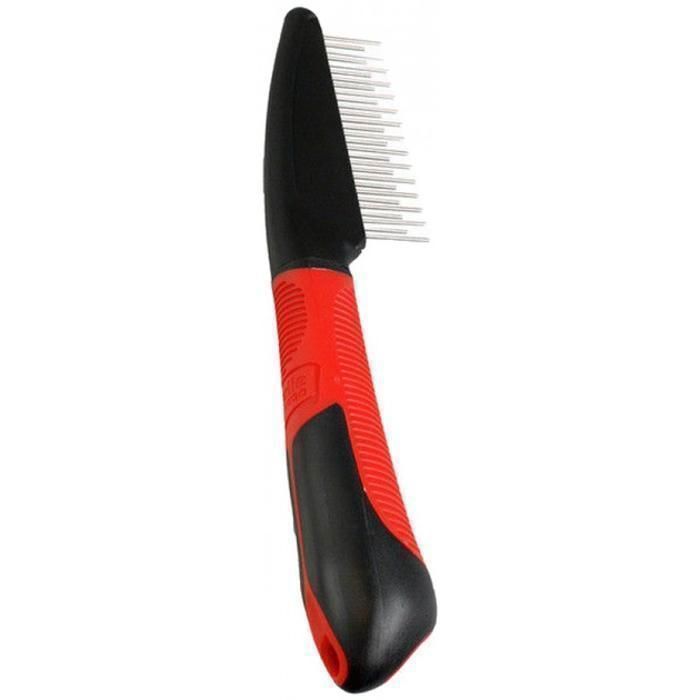 Peigne pour chien - SH - Dents rotatives - Acier inoxydable - Confortable - Doux pour la peau