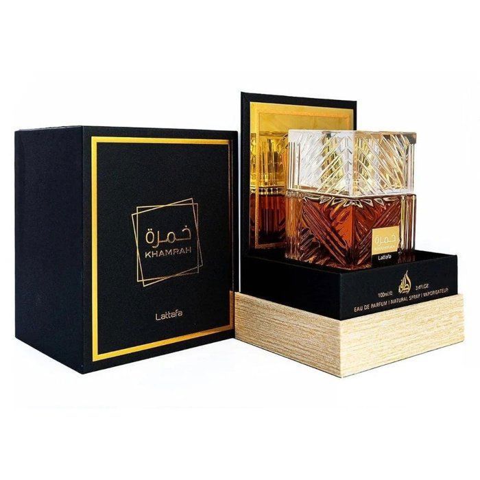 Eau de Parfum - LATTAFA - Khamrah - 100 ml - Oriental - Épicé - Gourmand