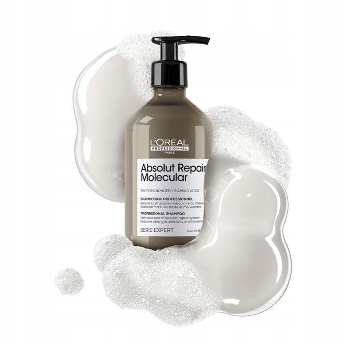L'OREAL PROFESSIONNEL - Serie Expert 21 ABSOLUT REPAIR MOLECULAR SHAMPOOING FORTIFIANT 500ML ML