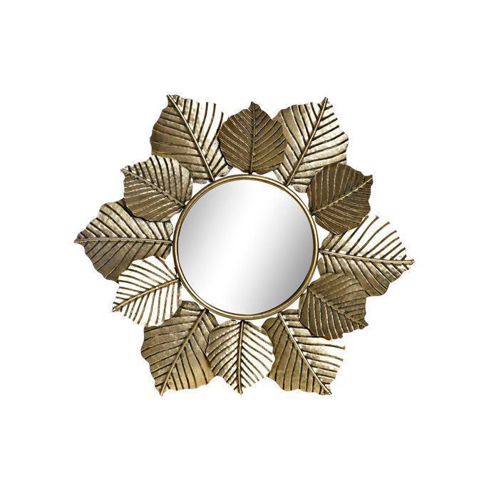Miroir - Doré - Métal - 70x60 cm - Design contemporain - A suspendre