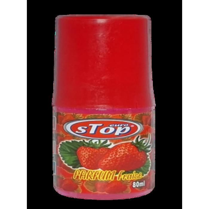 Parfum Auto Spray - PUR - Fraise - 80ML - Élimine les mauvaises odeurs - Ambiance accueillante