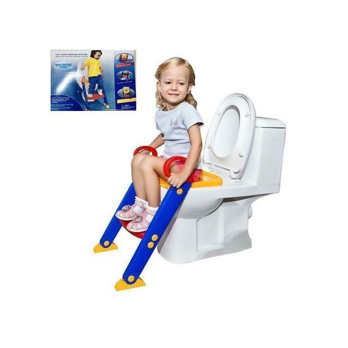 Siège de Toilette Réglable Bébé Formation Educatif Toilette Pliable