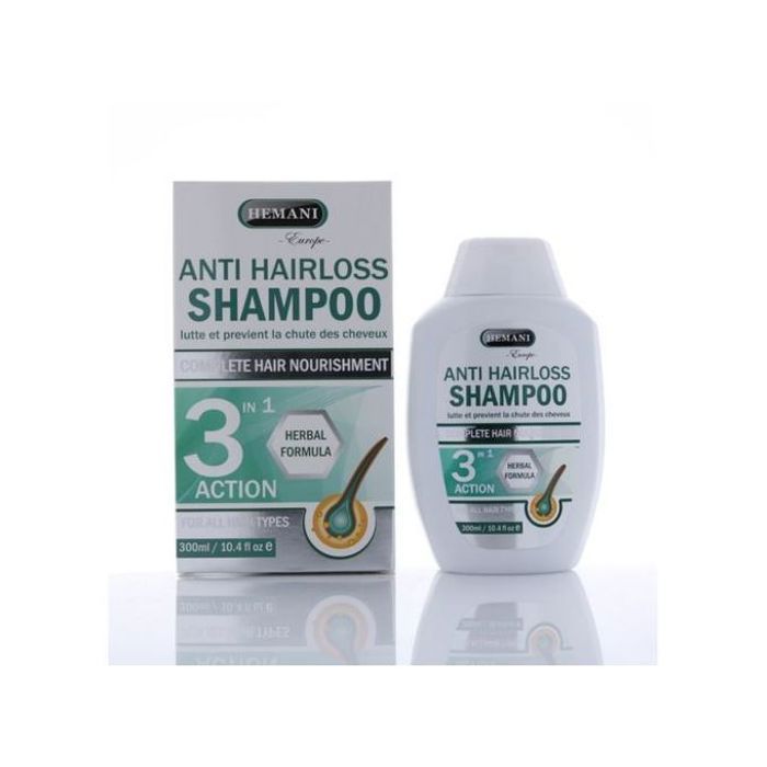 Hemani Shampoing Anti-chute - plantes médicinale - 300 ml haute qualité