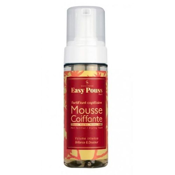 easy pouss Mousse coiffante en huiles de chanvre, ricin et kératine 150ml