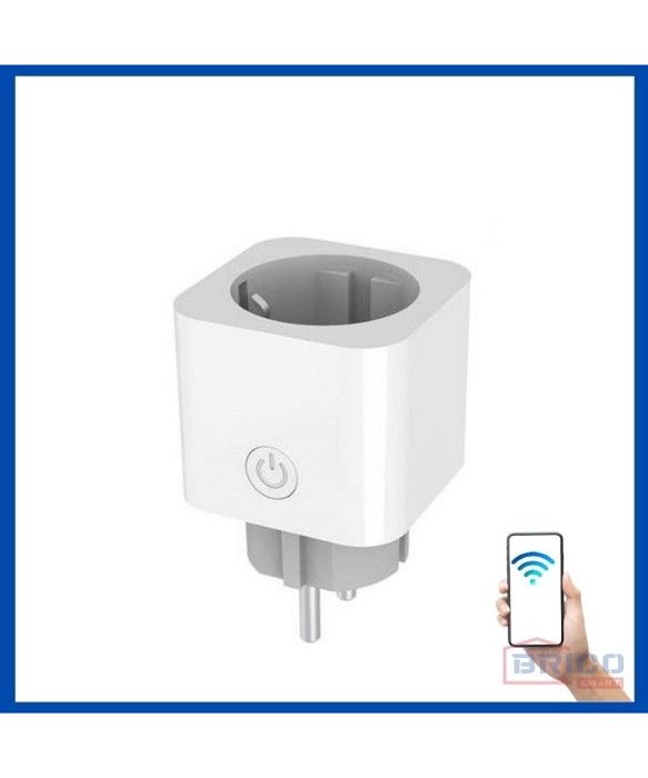Prise Connectée - WiFi 16A - Contrôle à distance - Programmation - Protection contre surcharges