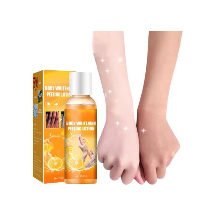 EELHOE Crème blanchissante pour le corps Lotion exfoliante