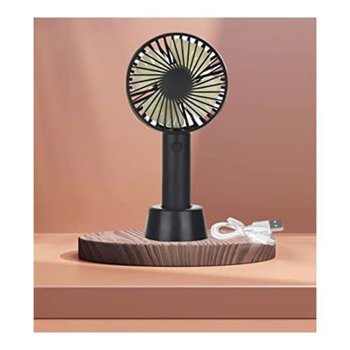 Ventilateur de Voyage Portable Rechargeable à Batterie  Avec 3 Modes