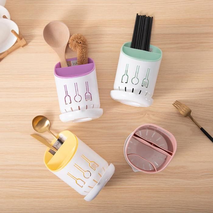Range-couverts en plastique(Couleur aléatoire)