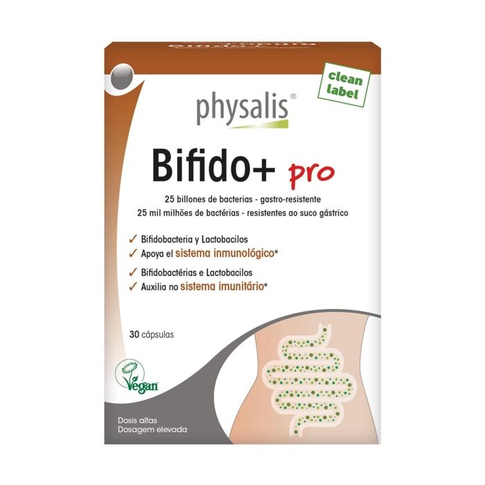 Complément alimentaire - PHYSALIS - BIFIDO PRO - Probiotique - Vegan - Santé digestive