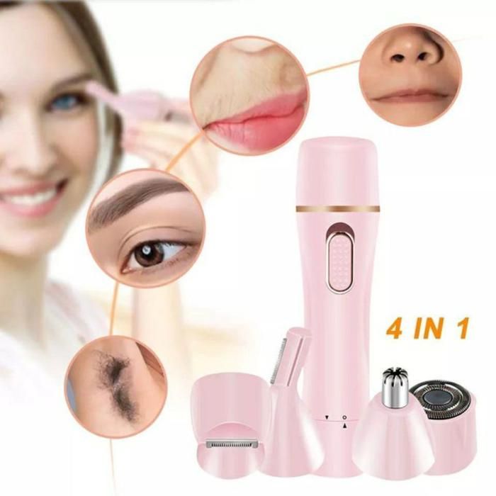 Épilateur électrique rechargeable, doux et sans douleur pour les zones sensibles.
