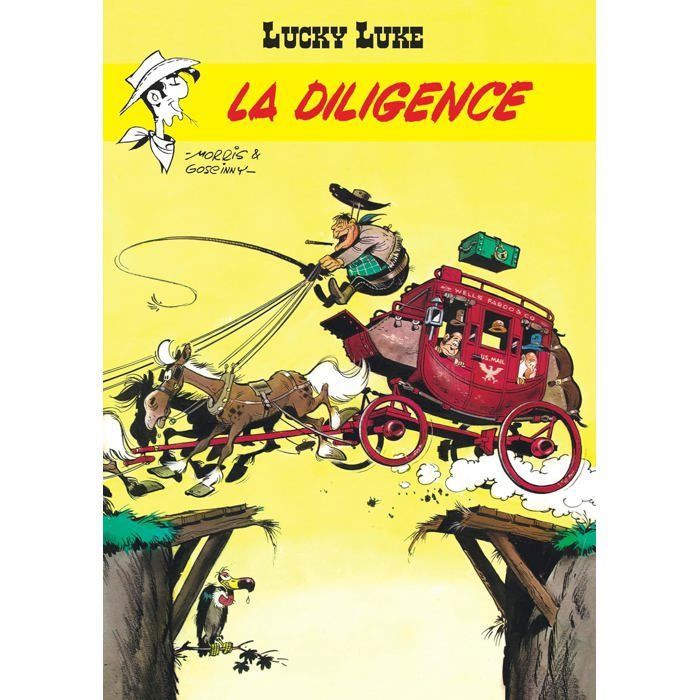 Bande dessinée - GENERIC - Lucky Luke - Tome 1 - La diligence - Morris - 1946