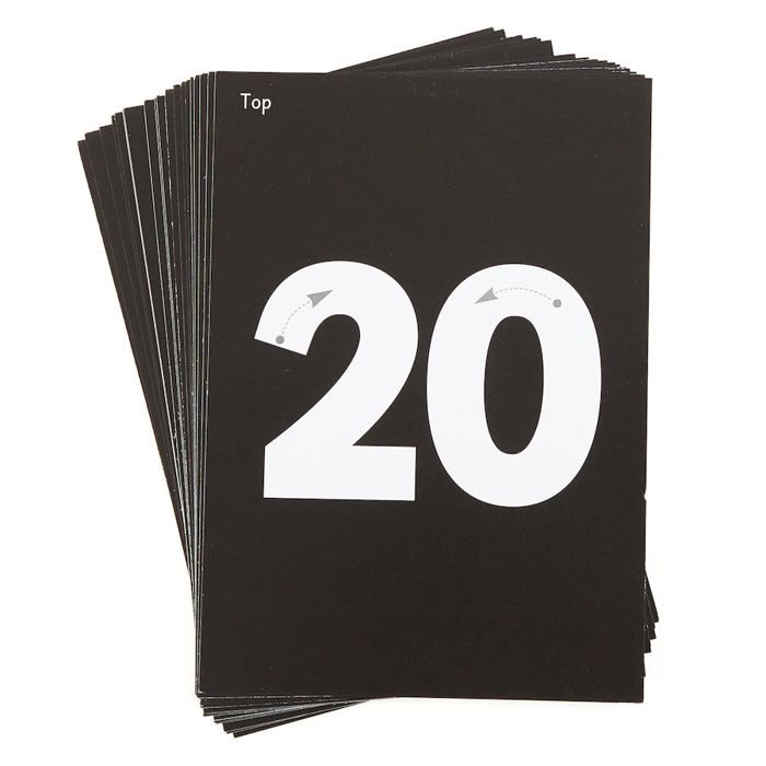 Cartes Nombres