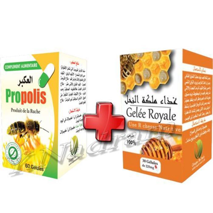 Pack PROPOLIS + GELÉE ROYAL Pour renforcer le système immunitaire