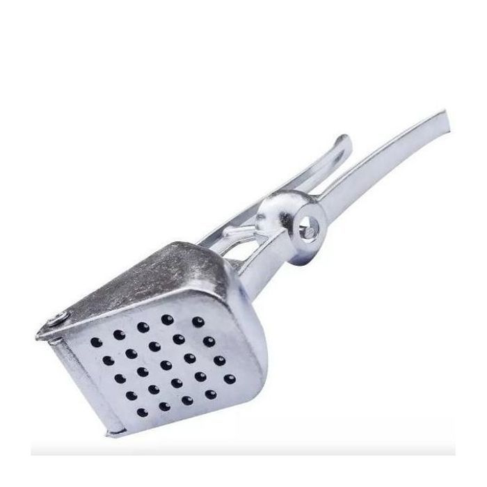 Presse à Hacher en Acier Inoxydable - Cuisine - Outil de Concassage - Argenté