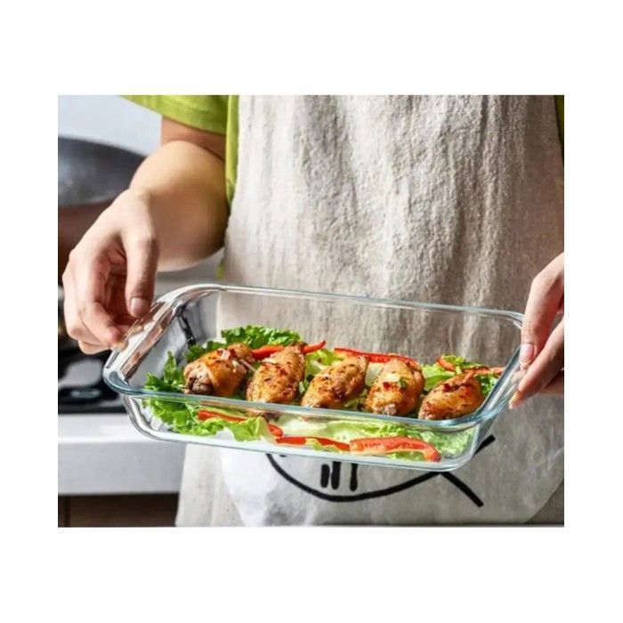 Plat à four - Non spécifié - 26x15cm - Verre - Compatible lave-vaisselle - Four traditionnel