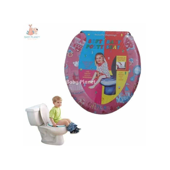 Réducteur WC pour enfant Baby Soft plastique - Couleur Filles