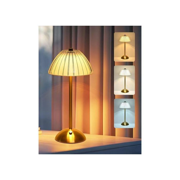 Lampe de Table Design Moderne – Éclairage 3 Couleurs Réglables