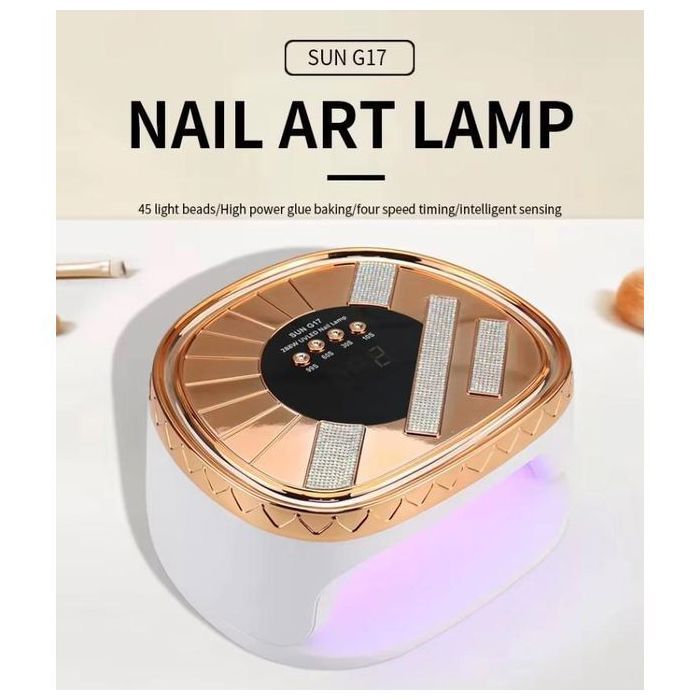 Lampe Professionnel UV LED 288 W pour sèche-ongles intelligent avec temps réglable