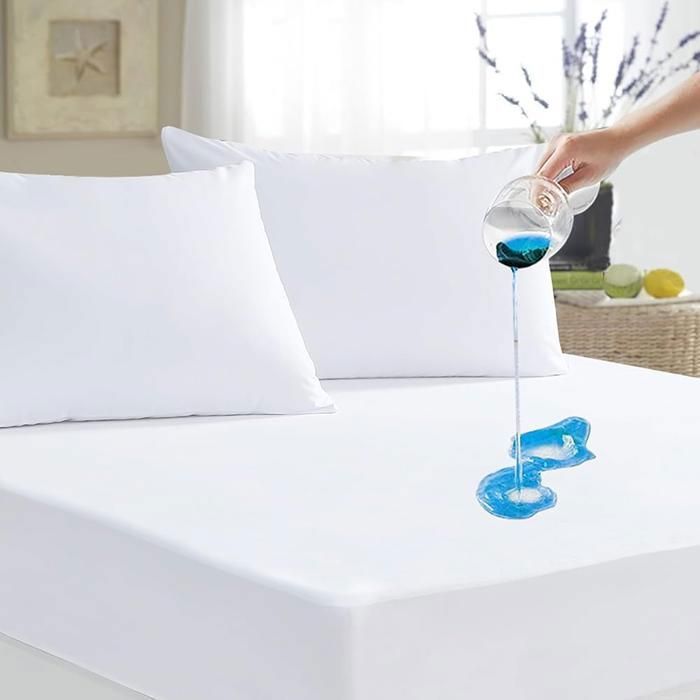 Protège-matelas - MAISON GOOD AND WELL - Tencel - Imperméable - Anti-acariens - 140x190cm