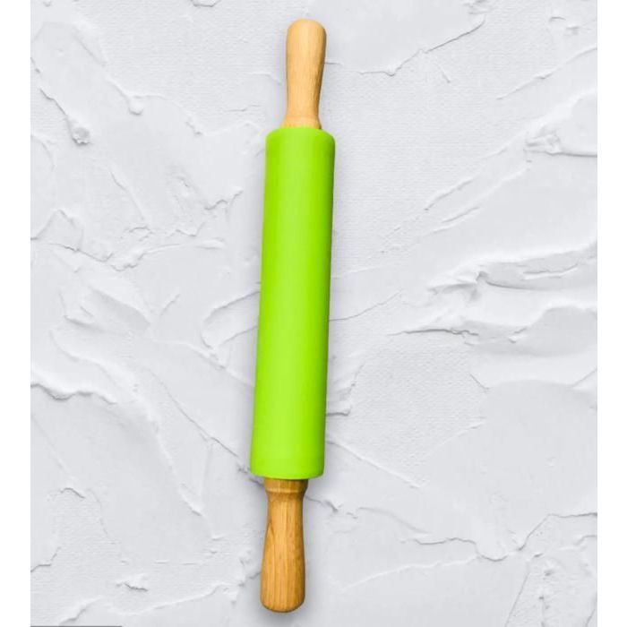 Rouleau à pâte, Rouleau à pâtisserie en silicone Resistant  Anti Adhésif.