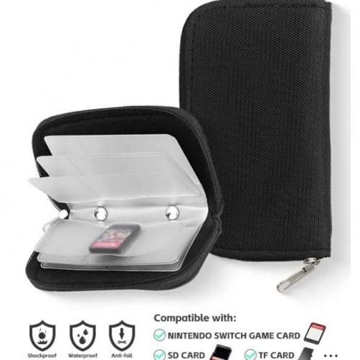 Sac de Rangement - Non spécifié - Compatible CF/SD/Micro SD/SDHC/MS/DS - 22 emplacements - Durable et portable