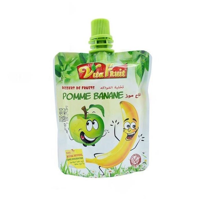 Dessert de fruit pommes bananes 80g - VITAFRUIT