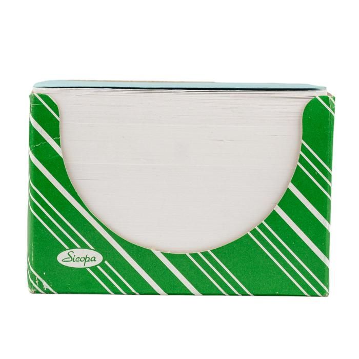 BLOC CUBE BLANC T607
