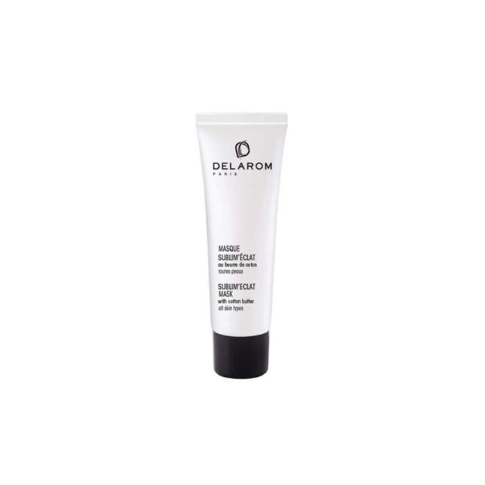 Masque - DELAROM - Sublim Eclat - Beurre de Coton - 50ml - Tous types de peau
