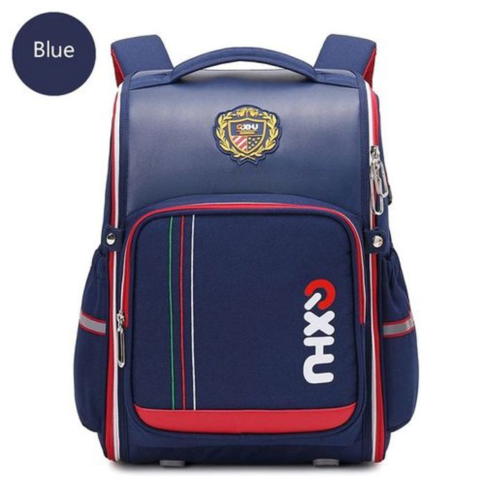 Cartable scolaire d'enfants, Sac à dos Solide d'école Bleu