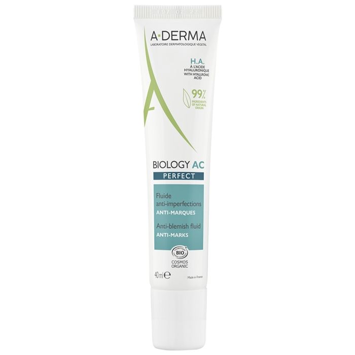 A-Derma Fluide Anti-Imperfections Anti-Marques Biology Ac Perfect 40 ml