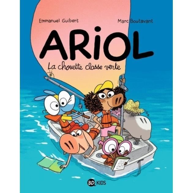 Roman graphique - Ariol - La chouette classe verte - Emmanuel Guibert - Marc Boutavant - 2021