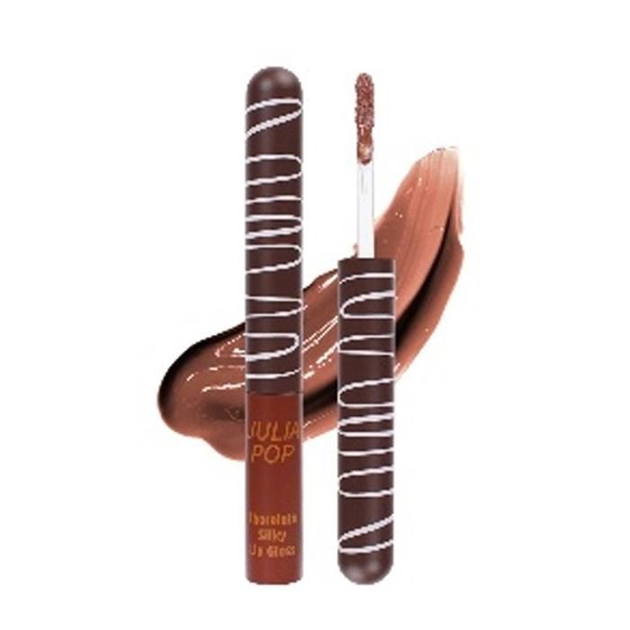 Juliapop Gloss à Lèvres Mat Silky Chocolate Lip Gloss 09 SHALLOW TEA - 5.5ml