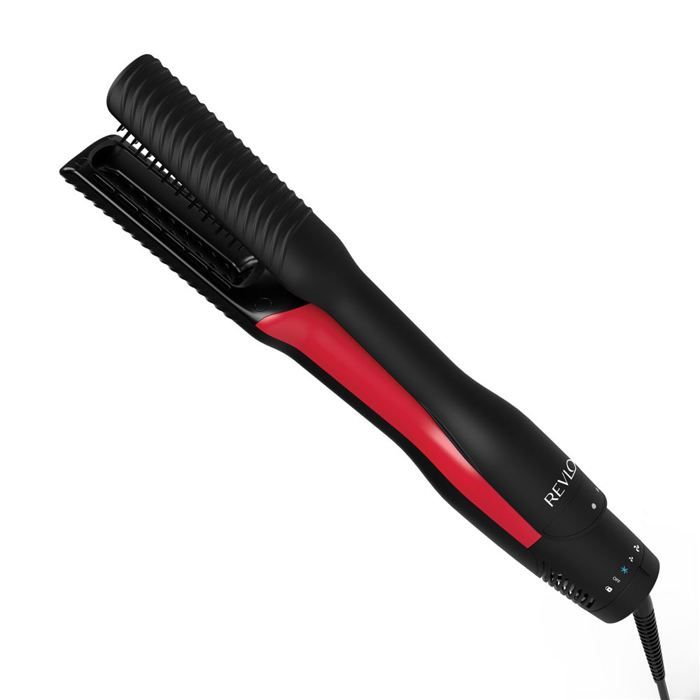 Lisseur à air 2 en 1 - REVLON - One-Step™ - Plaques à huile d'argan - Température réglable - Air froid