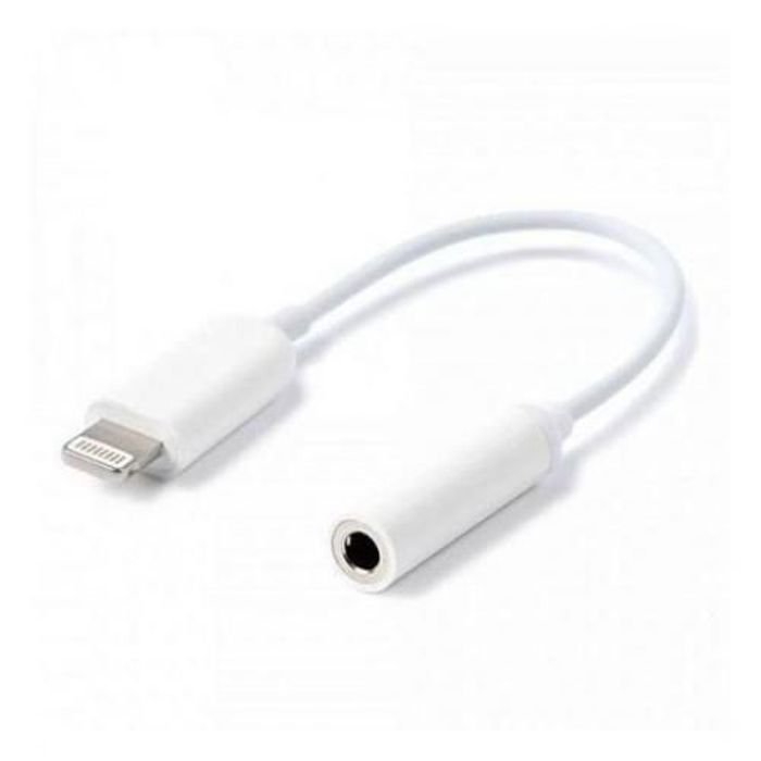 Adaptateur Jack - Apple - iPhone - 3.5 mm - Audio Haute Résolution - Blanc