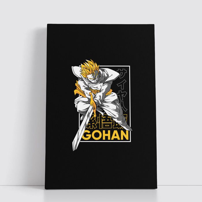 Tableau Manga Japonais sur Toile – Affiche Murale Anime 25x40 cm pour Déco Otaku 156