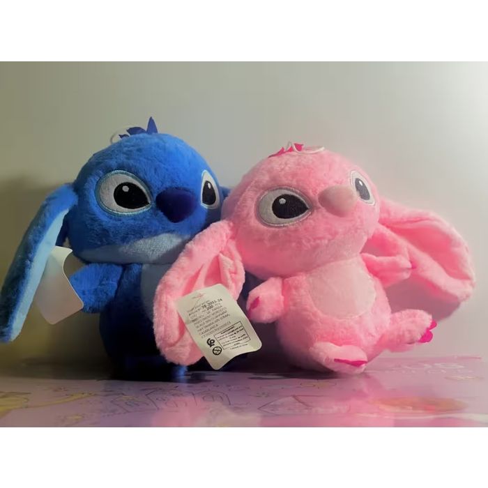 Peluche - Disney - Stitch et Angel - 20 cm - Douces - Décoratives